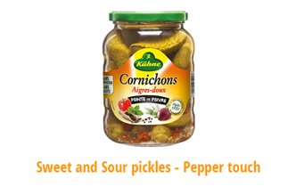 Pepper touch pickles